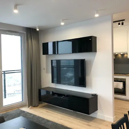 شقة Apartament Z Widokiem غدانسك